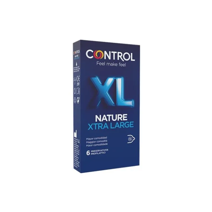 New Nature 2.0 Xtra Large Control 6 Pezzi