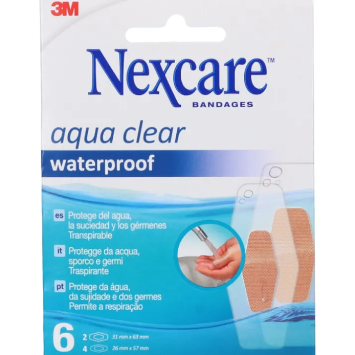 NexCare™ Aqua Clear Waterproof 3M™ 6 Cerotti