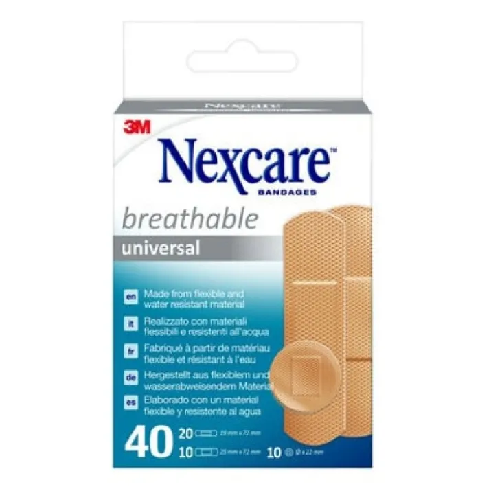NexCare Cerotti Assortiti 3M 40 Pezzi