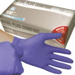 NITRIL PLUS COMFORT Taglia M Salus Chemil 100 Guanti