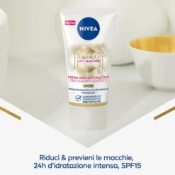 NIVEA HAND LUMINOUS SPF 15 50 ML