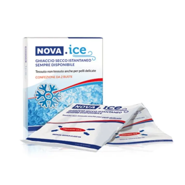 Nova Argentia Nova.Ice Ghiaccio Secco Istantaneo 2 Buste In Tnt
