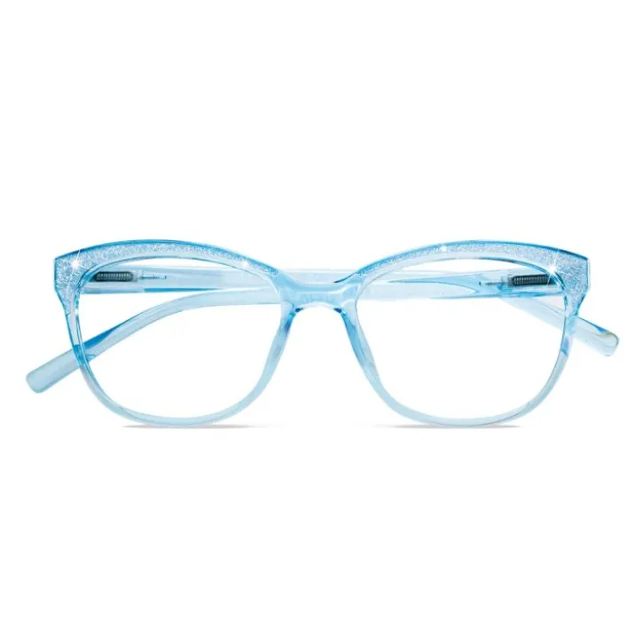 Occhiali da Lettura GLITTER Azzurro +2,50 Twins Gold