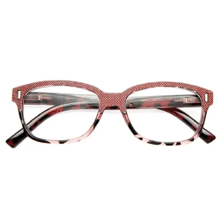 Occhiali da Lettura NEWPORT Rosso +3,50 Twins Gold