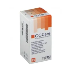 OGCare® Strisce Glucosio BSI 25 Pezzi
