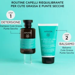 Oily Roots Dry Ends Apivita 250ml