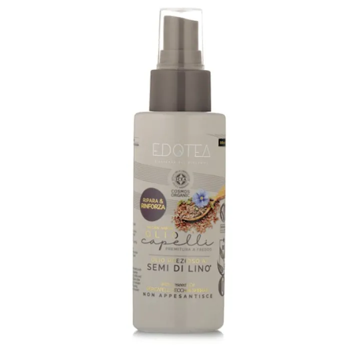 Olio Capelli ai Semi di Lino Edotea 100ml