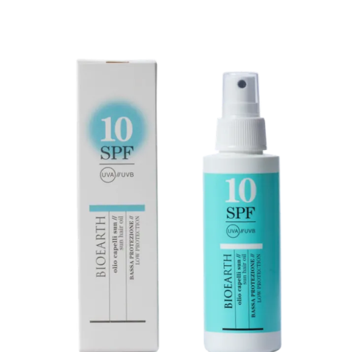 Olio Solare Capelli Spf10 BioEarth 125ml