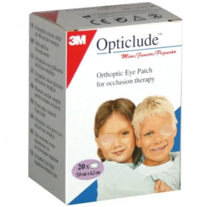Opticlude Cerotti Oculari Junior 3M 20 Pezzi