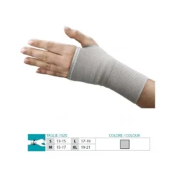 Orione Ref. 210 Polsiera Manopola Tessuto Grigio Taglia M 1 Pezzo