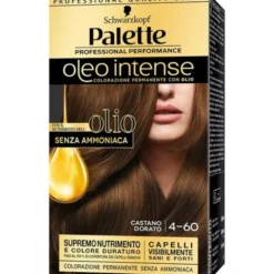 Palette Oleo Intense Colorazione Permanente 4-60 Castano Dorato Schwarzkopf 173g