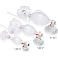 Pallone Rianimatore con Sacca n°2 Mascherina n°5 Ambu Spur II