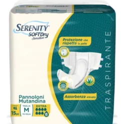 Pannoloni Mutandina Serenity Soft Dry Sensitive 15 Pezzi