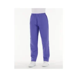 PANTALONE COTONE AZZURRO S