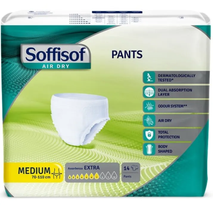 Pants Extra Taglia M Soffisof Air Dry 14 Pannoloni