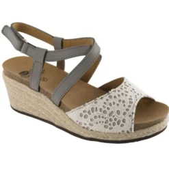 PAULINE Nubuck+Macro Donna Grigio 40 Dr.Scholl®