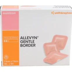 Pharmaidea Allevyn Gentle Border Cerotti 7,5cmx7,5cm 10 Pezzi