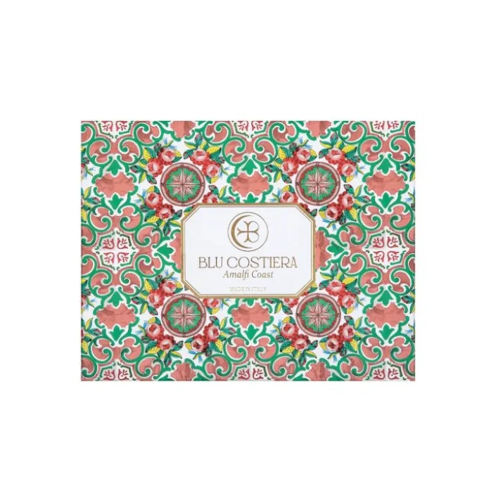 Pink Gift Box 3 Saponette Blu Costiera