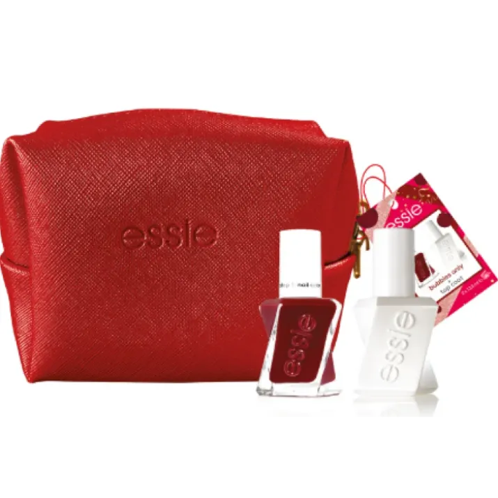 Pochette Core Red Essie Kit Xmas 22
