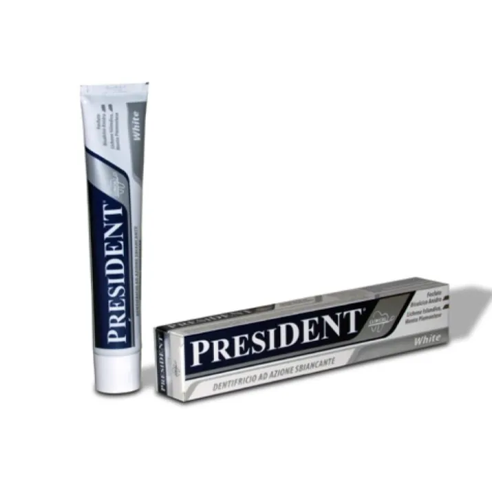 PresiDent White Dentifricio Azione Sbiancante 75ml