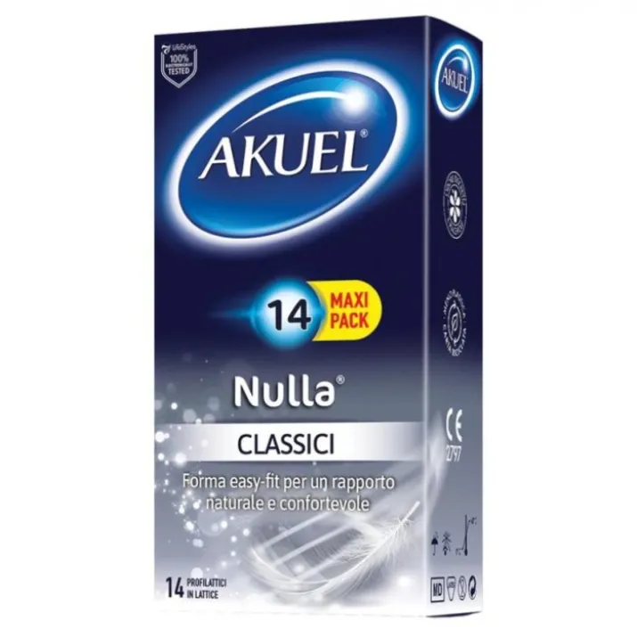 Profilattici Nulla® Classici Akuel® 14 Pezzi