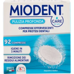 Pulizia Profonda Peotesi Dentali Miodent Care for You 92 Compresse