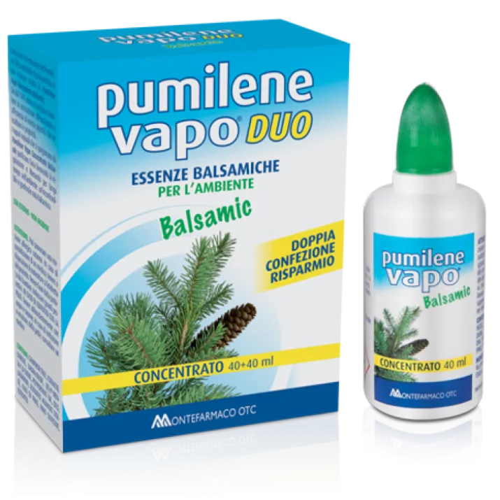 Pumilene® Vapo Concentrato Balsamic MONTEFARMACO 2 Flaconcini Da 40ml