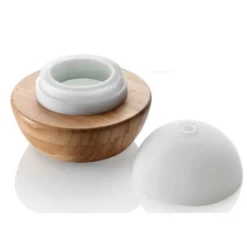 Purae Lampada Ad Ultrasuoni Con Base In Legno Per Essenze Oli Essenziali