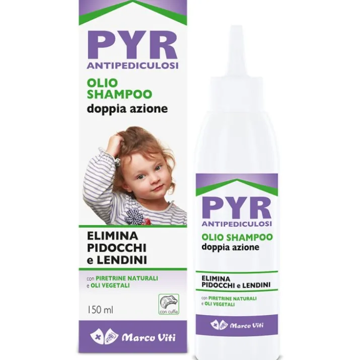 PYR Olio Shampoo Doppia Azione Marco Viti 150ml