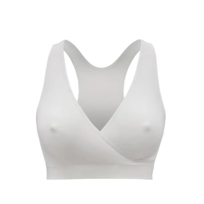 Reggiseno da Notte per Gravidanza e Allattamento Keep Cool Sleep Bianco Tg.S Medela