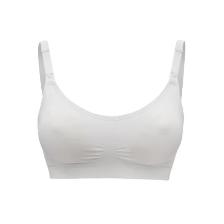 Reggiseno per Gravidanza e Allattamento Keep Cool Bianco Tg.L Medela