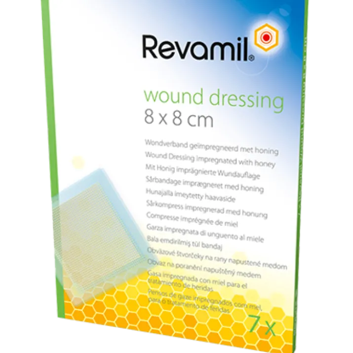 Revamil Garza Medicale 8x8cm 7 Pezzi
