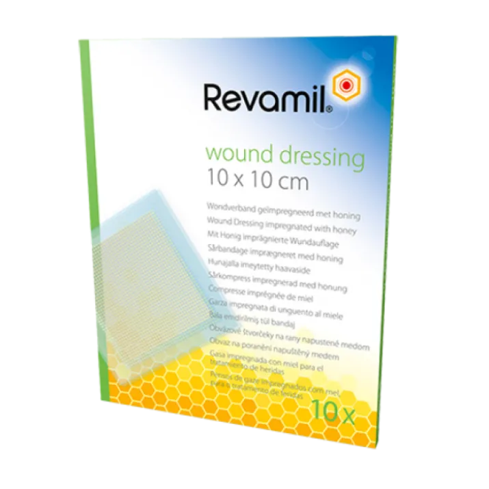 Revamil Wound Dressing 10x10cm 10 Pezzi