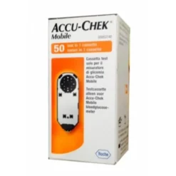 Roche Accu-Chek Mobile Misurazione Glicemia 50 Test In Una Cassetta