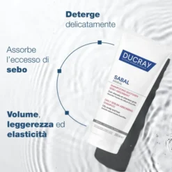 Sabal Argeal Shampoo sebo-assorbente Ducray 200ml