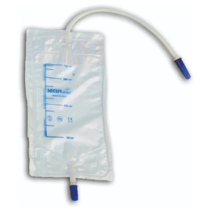 Sacca Gamba 35cm Securmed 30 Pezzi + 2lacci