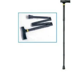 Safety Bastone Alluminio Pieghevole