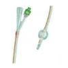 Safety Foley Catetere In Lattice Siliconato Punta Nelaton A 2 Vie Con Palloncino 5-15ml CH16