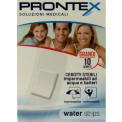 Safety Prontex Waterstrip Cerotti Impermeabili 10 Cerotti Grandi