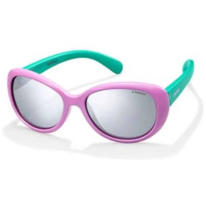 Safilo Kid1 Pld 8010/S, Occhiali da Sole Viola per Bambini
