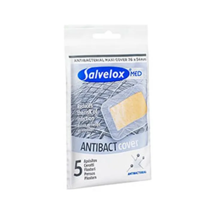 Salvelox Med Antibact Cerotto Antibatterico Confezione Da 5 Cerotti