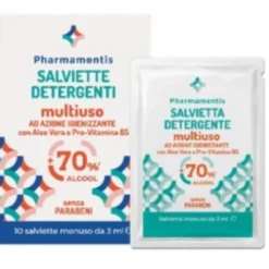 Salviette Detergenti Multiuso Pharmamentis 10 Pezzi