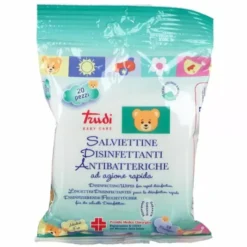 Salviettine Disinfettanti Antibatteriche Trudi Baby Care 20 Pezzi