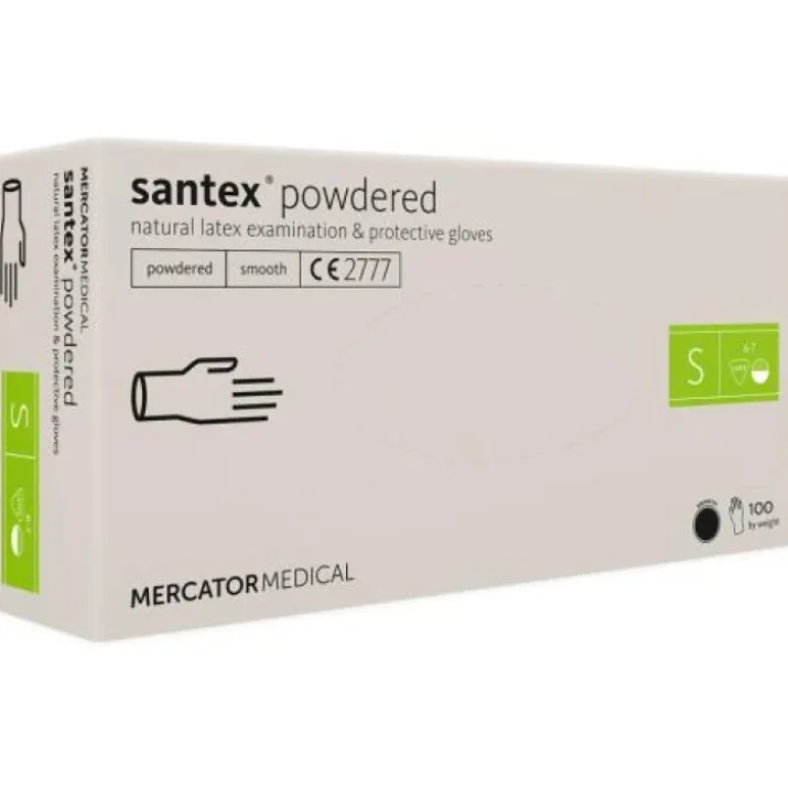 Santìex Powdered S Mercator Medical 100 Pezzi