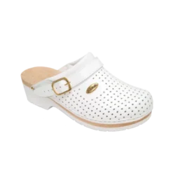 Scholl Clog Supercomfort Plantare Anatominco Colore Bianco Misura 44