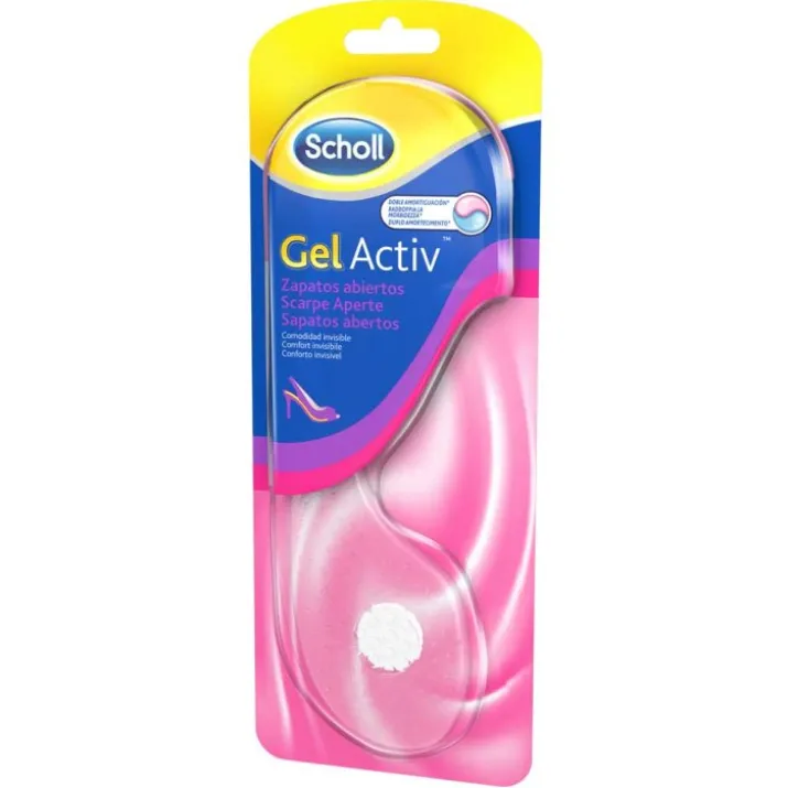 Scholl GelActive Solette Scarpa Aperta Taglia 35-40.5