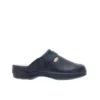 Scholl New Toffee Ciabatta in Pelle Blu Navy