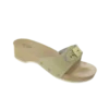 Scholl Pescura Heel Zoccolo con Tacco Colore Sabbia Misura 41