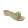 Scholl Pescura Heel Zoccolo con Tacco Colore Sabbia Misura 42