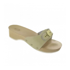 Scholl Pescura Heel Zoccolo con Tacco Colore Sabbia Misura 42